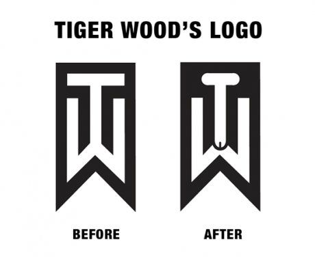 tiger woods logo. Redesign of Tiger Woods Logo
